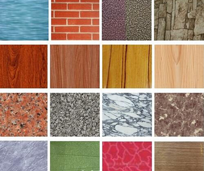 印花彩钢板 木纹彩涂板