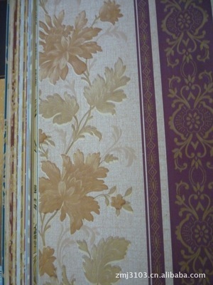 【墙纸 米兰 皇廷欧式大花竖条纹 背景墙装饰1-6】价格,厂家,图片,墙纸/壁纸/墙布/墙贴,成都致美佳装饰材料-
